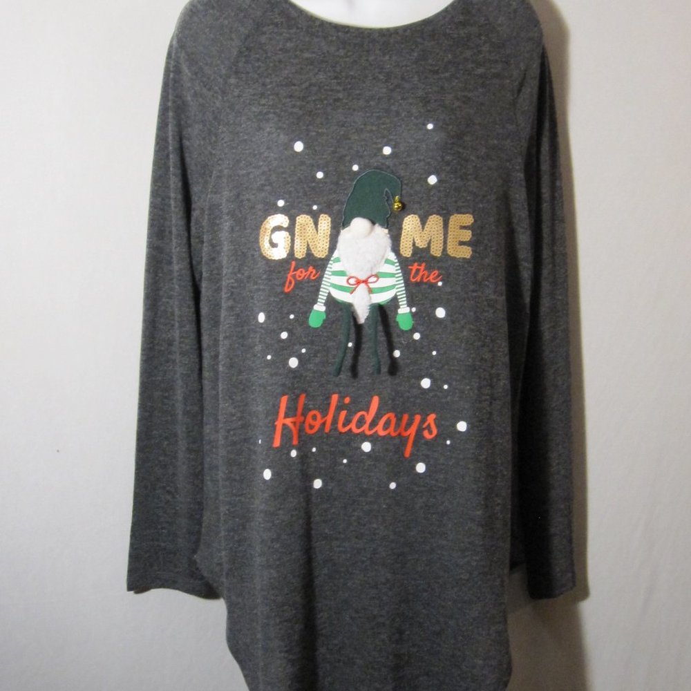 Rockin Around Gnome For The Holidays Christmas Sweater L